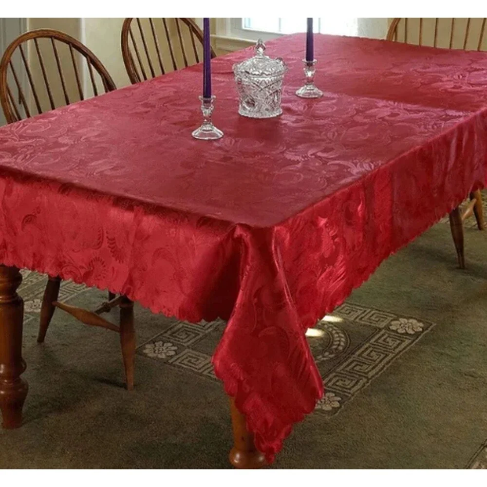Printed Fabric Tablecloth,52